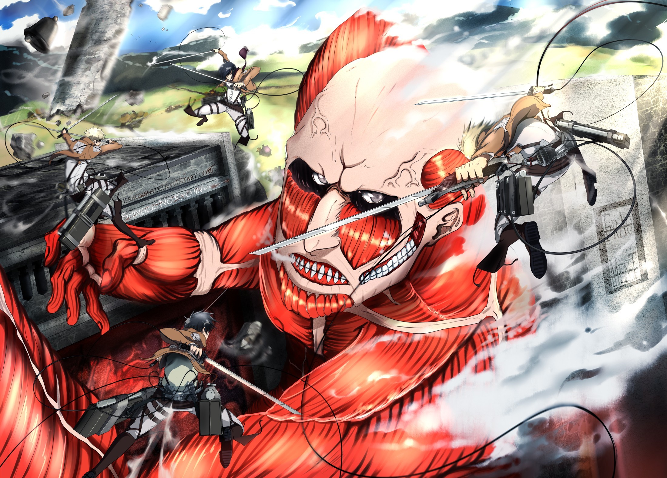 Attack On Titan Diseño 4