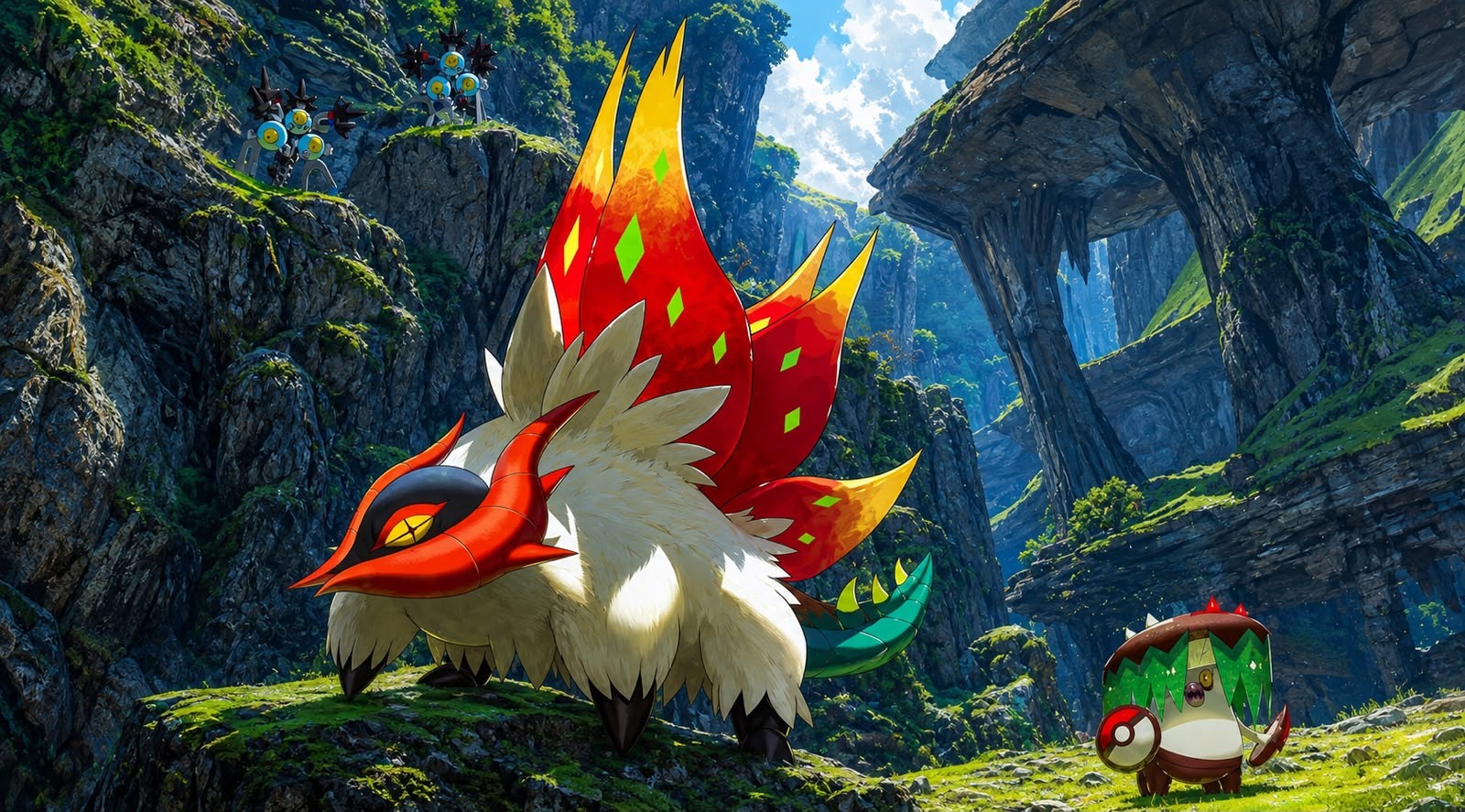 Playmat de Slither Wing en el cañón