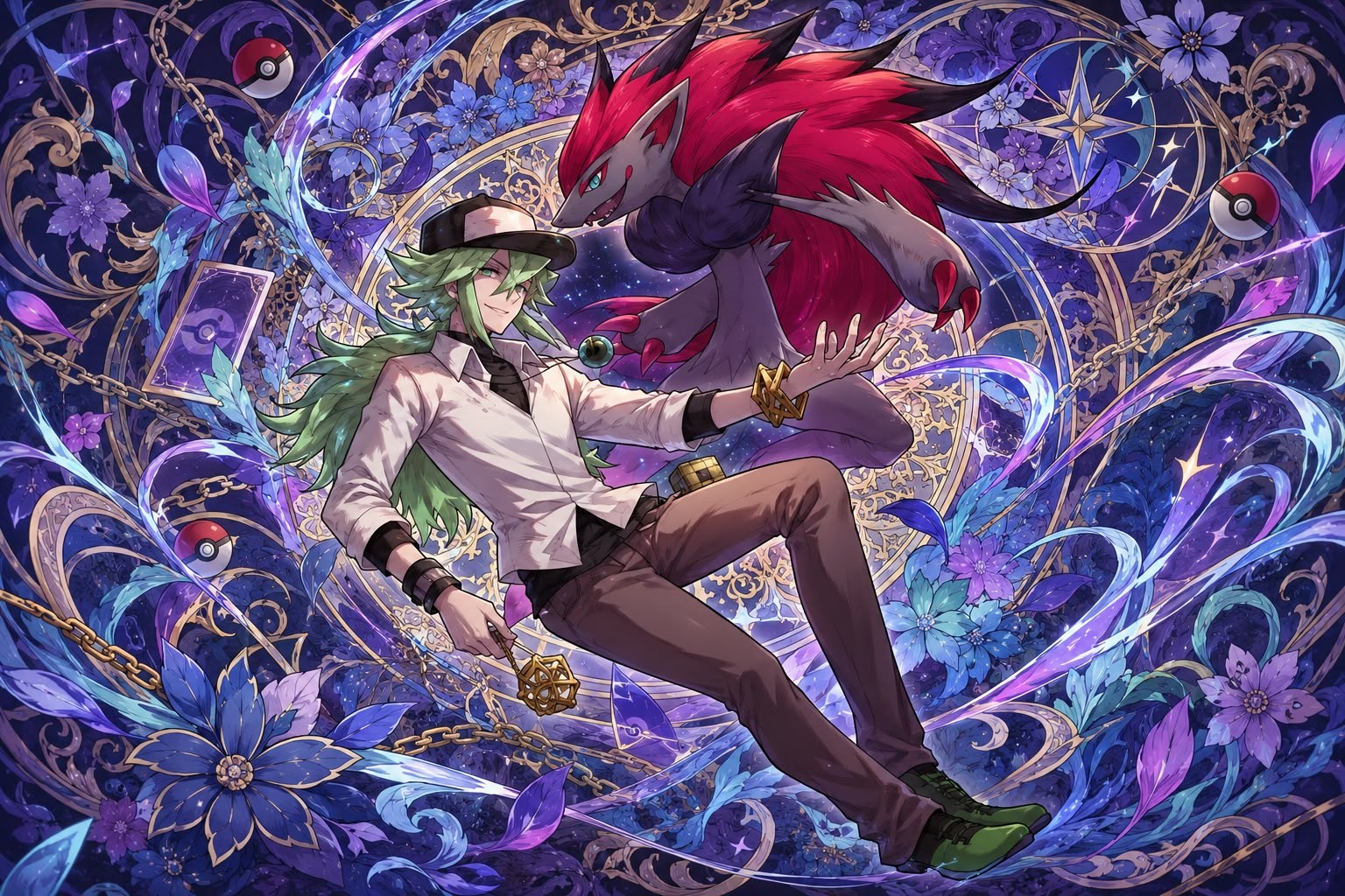Playmat de N y Zoroark